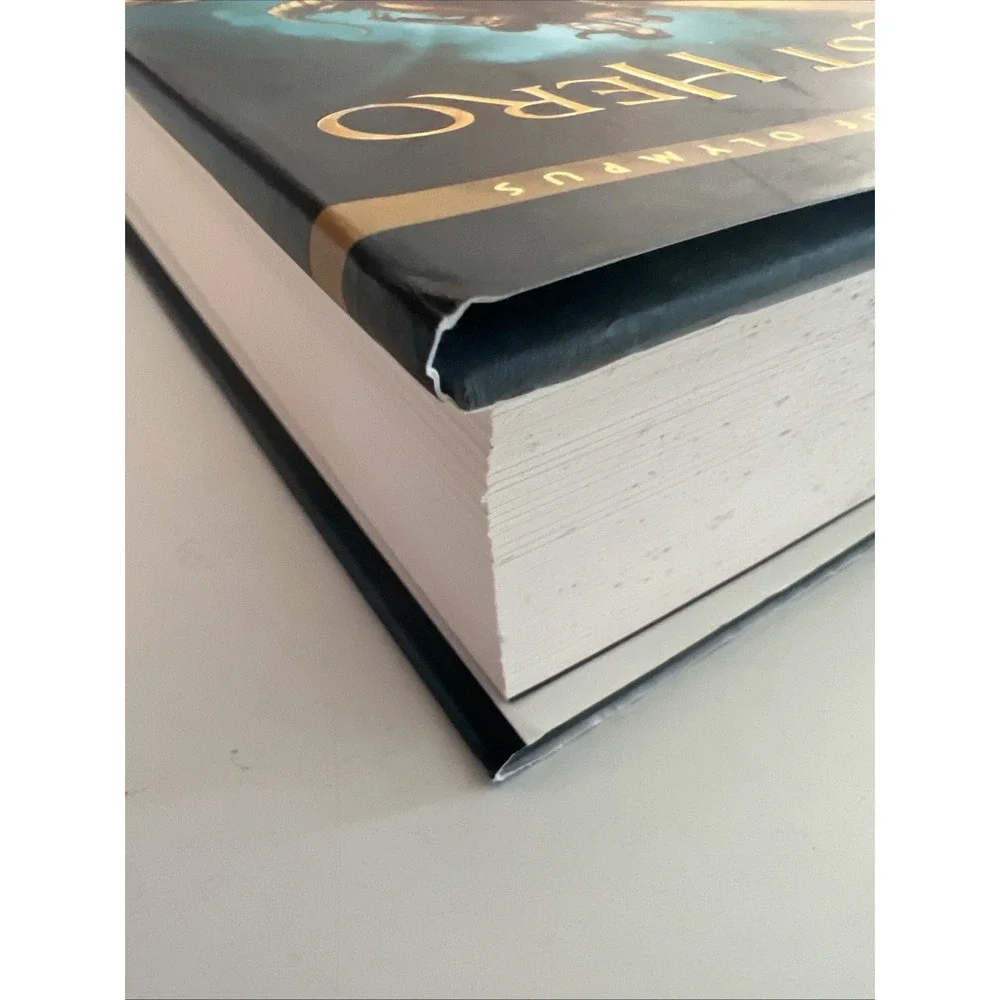 The Lost Hero by Rick Riordan 1st First Edition 2010 VG+ HC Book